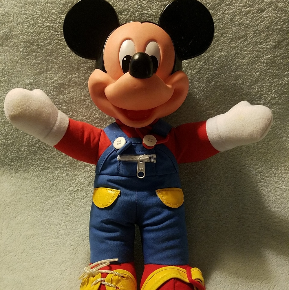 Vintage Dress Me Mickey Mouse